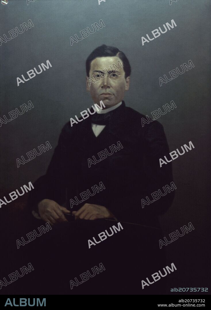 RETRATO DEL GENERAL IGNACIO ZARAGOZA (1829-1862).