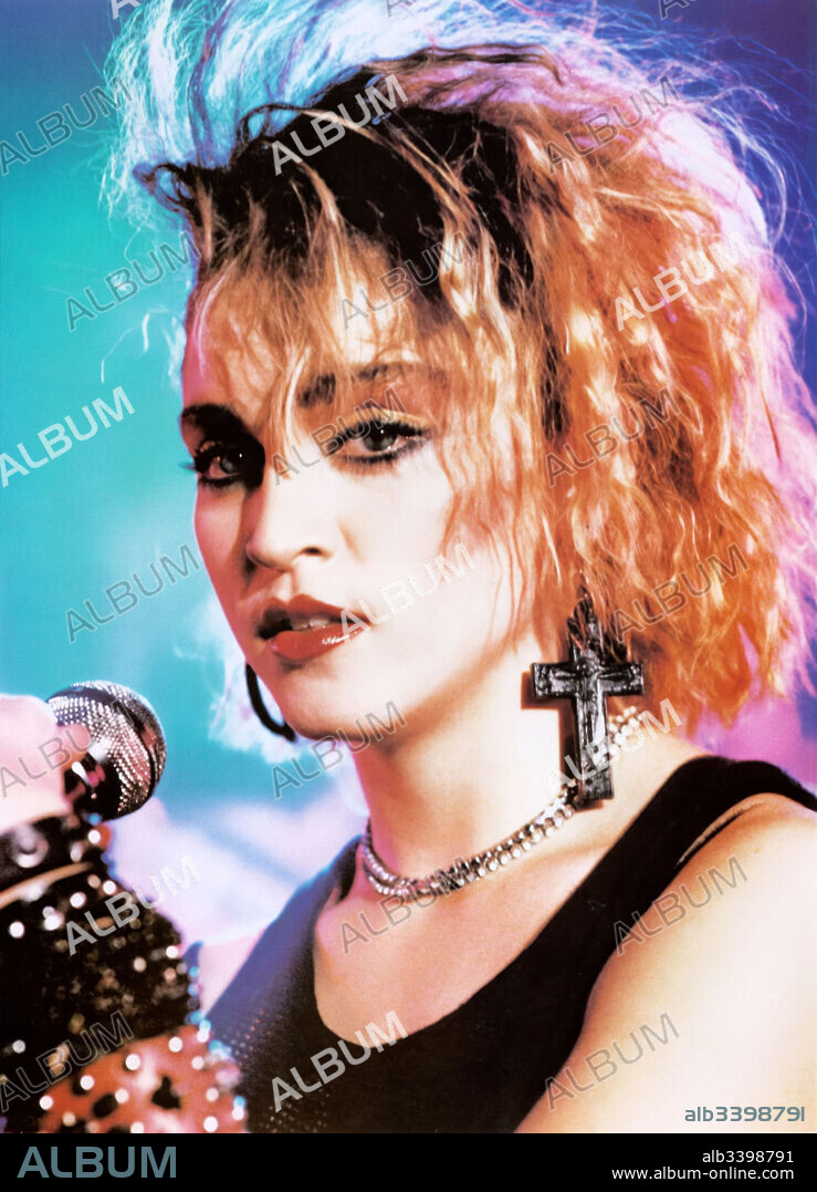 MADONNA in VISION QUEST, 1985, directed by HAROLD BECKER. Copyright WARNER BROS. PICTURES.