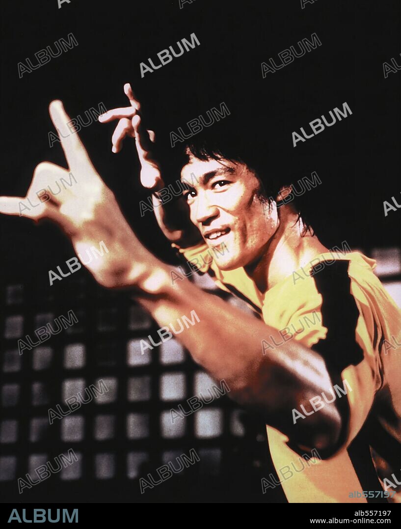 BRUCE LEE en JUEGO CON LA MUERTE, 1978 (GAME OF DEATH). Copyright GOLDEN HARVEST GROUP.