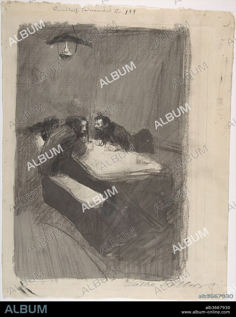 KÄTHE KOLLWITZ. The Weavers. Artist: Käthe Kollwitz (German, Kaliningrad (Königsberg) 1867-1945 Moritzburg). Dimensions: Whole sheet 13 1/4 x10 1/2 in. (33.7 x 26.7 cm)
Drawing proper 11 13/16 x 8 in. (30 x 20.3 cm). Date: late 19th-mid-20th century.