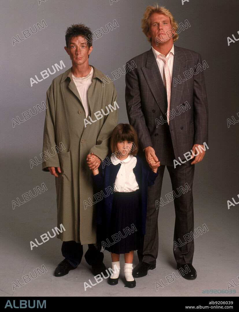 MARTIN SHORT, NICK NOLTE et SARAH ROWLAND DOROFF dans THREE FUGITIVES, 1989, réalisé par FRANCIS VEBER. Copyright TOUCHSTONE PICTURES.