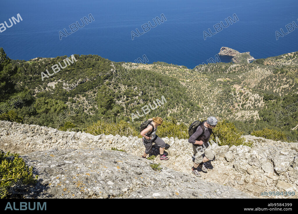 Cingles de son Rullan, Deia, Mallorca, Balearic Islands, Spain.