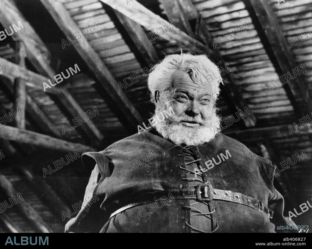 ORSON WELLES en CAMPANADAS A MEDIANOCHE, 1965, dirigida por ORSON WELLES. Copyright INTERNACIONAL FILMS ESPANOLA.