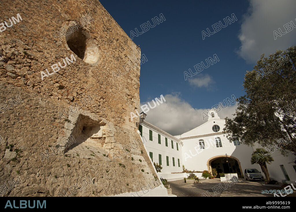 Santuario de la Virgen del Toro,siglo XVII.Menorca.Balearic islands.Spain.