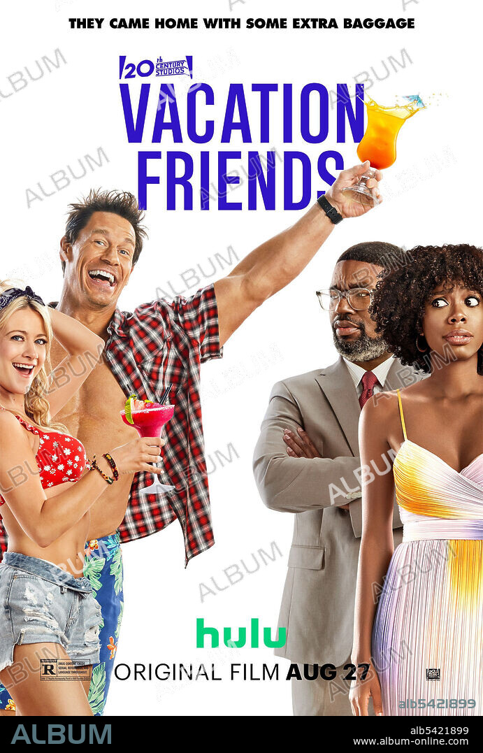 Plakat zu VACATION FRIENDS, 2021, unter der Regie von CLAY TARVER. Copyright 20TH CENTURY STUDIOS.