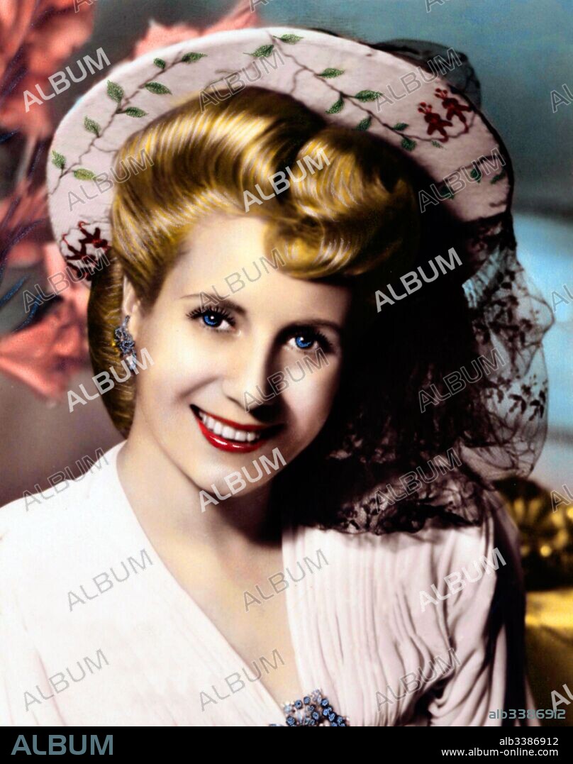 (Evita Peron) Maria Eva Duarte de Peron (1919-1952), was the second wife of Argentine President Juan Peron and served as the First Lady of Argentina from 1946 until her death in 1952.
