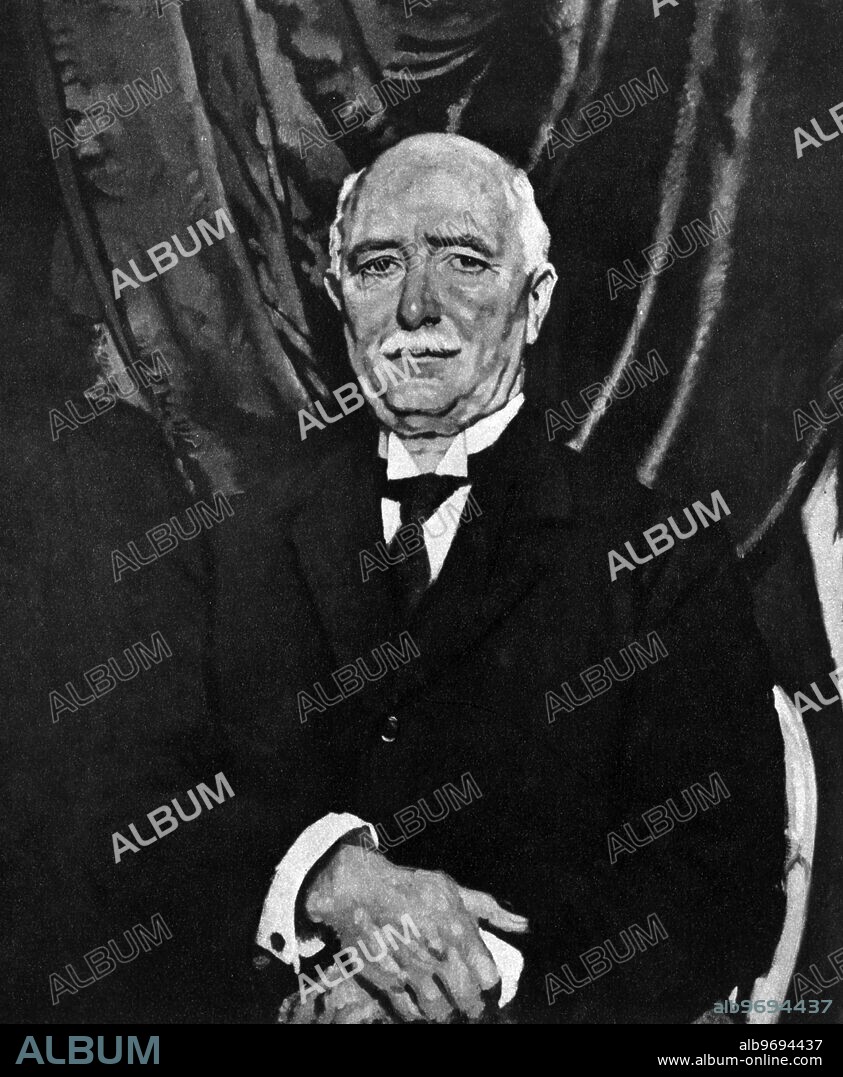 W F Massey by Sir William Orpen painted 1917-1919. William Ferguson Massey (often known simply as Bill Massey or "Farmer Bill") served as Prime Minister of New Zealand from 1912 to 1925, and was the founder of the Reform Party. He represented New Zealand in the Paris Peace Conference of 1919.