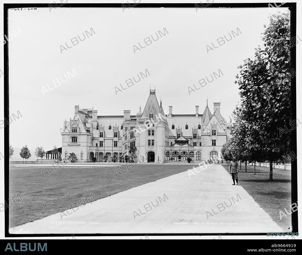 WILLIAM H. JACKSON. Biltmore House, c1902.