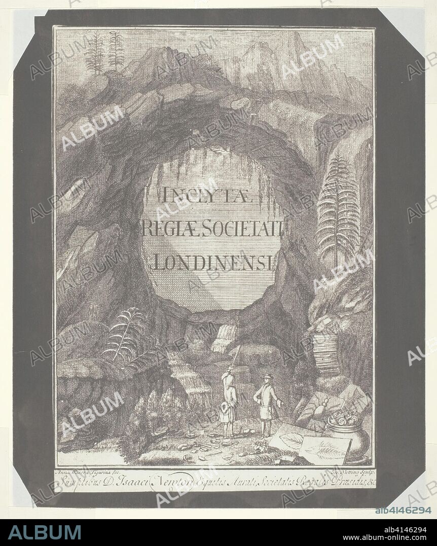 Copy of the Title Page for "Inclytae Regiae Societati Londinensi". William Henry Fox Talbot; English, 1800-1877. Date: 1835-1845. Dimensions: 19.5 × 14.1 cm (image); 22.2 × 18.4 cm (paper). Salted paper print. Origin: England.