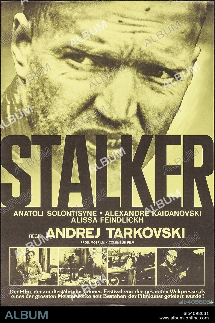 ANONYMOUS. Movie poster Stalker by Andrei Tarkovsky.