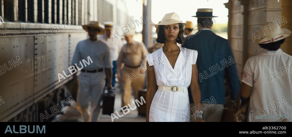 ZOE SALDANA en VIVIR DE NOCHE, 2016 (LIVE BY NIGHT), dirigida por BEN AFFLECK. Copyright APPIAN WAY/PEARL STREET FILMS/WARNER BROS.