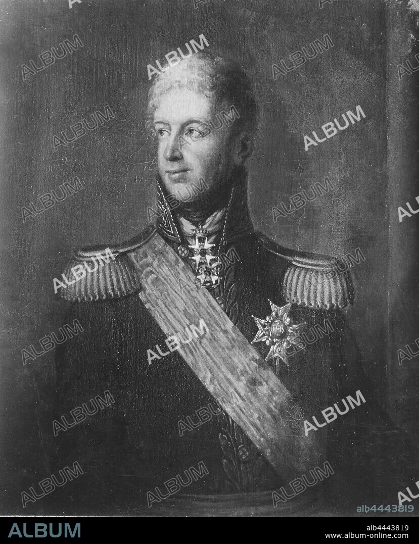 Johan Gustaf Sandberg, Johan August Sandels, 1764-1831, painting, 1850, Oil, Height, 45 cm (17.7 inches), Width, 40 cm (15.7 inches).