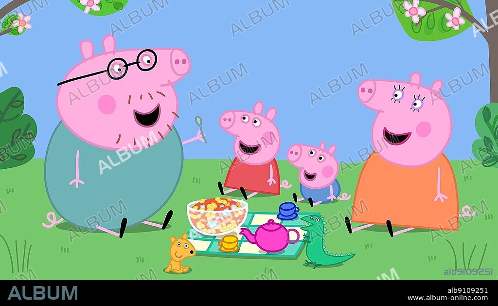 PEPPA PIG, 2004, dirigida por NEVILLE ASTLEY. Copyright Astley Baker Davies Ltd.