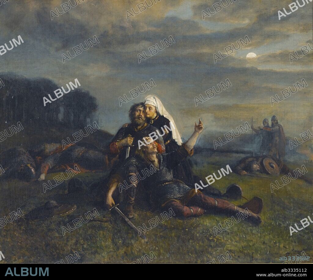 PETER NICOLAI ARBO. After the Battle.
