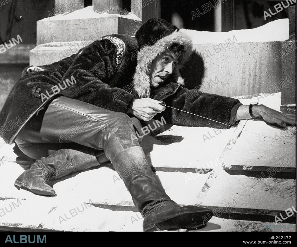 JAMES COBURN in IN LIKE FLINT, 1967, directed by GORDON DOUGLAS. Copyright 20TH CENTURY FOX.