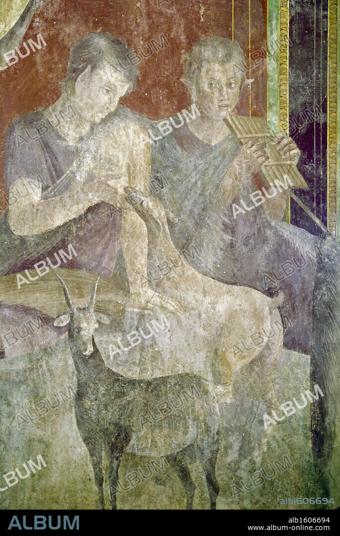 Villa Of The Mysteries #7, C.60-50BC, Roman Art, FRESCO, Villa of the Mysteries, Pompeii, Italy.