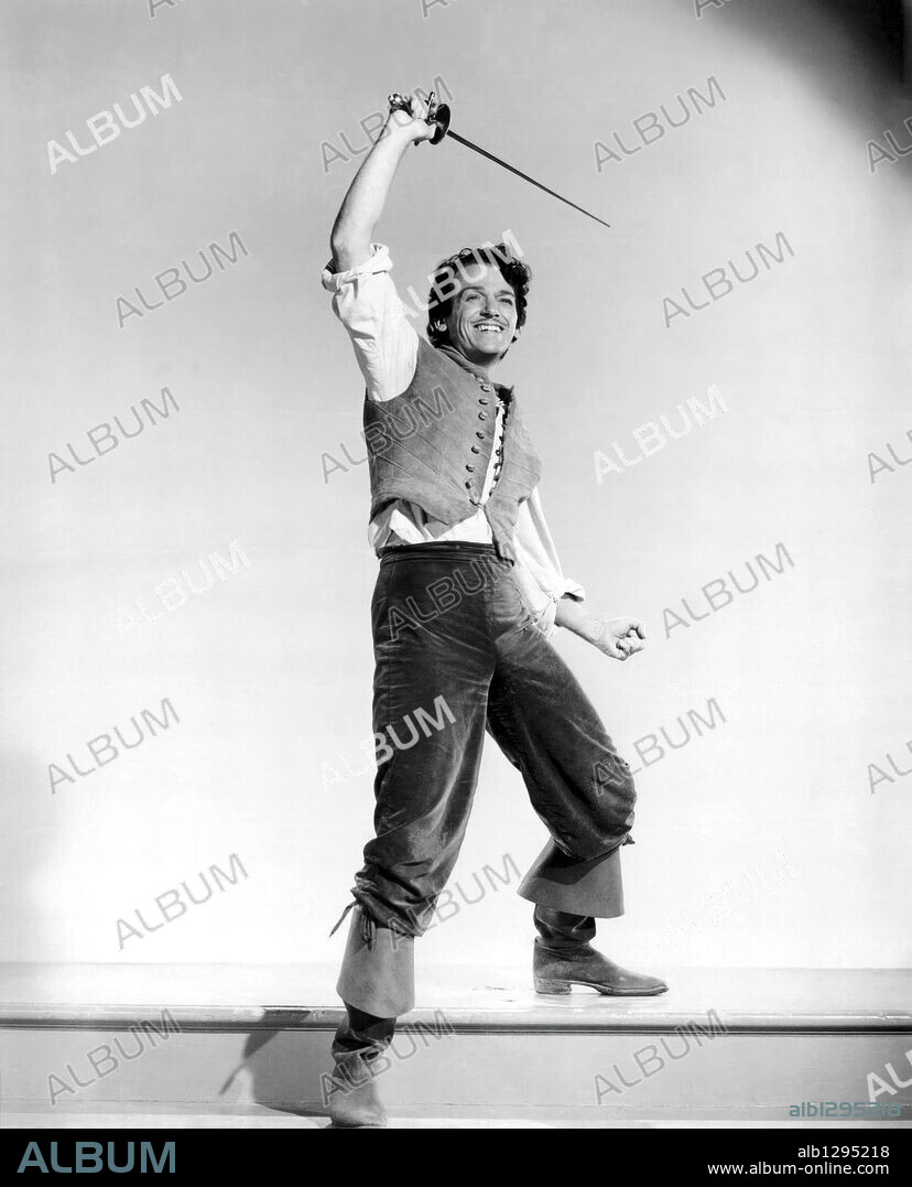 DOUGLAS FAIRBANKS JR. in THE EXILE, 1947, directed by MAX OPHÜLS. Copyright FAIRBANKS CO/UNIVERSAL.