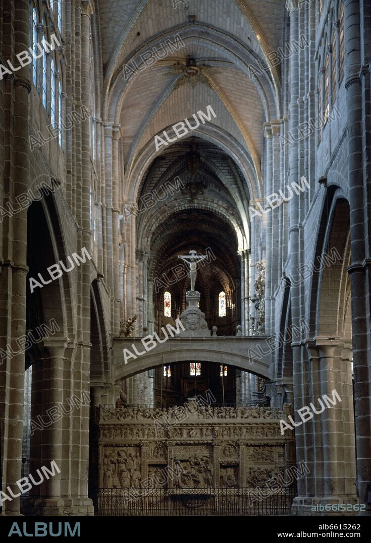 JUAN RODRIGUEZ (? / 1544) Y LUCAS GIRALDO (S XVI). TRASCORO DE LA CATEDRAL DE AVILA - SIGLO XVI.