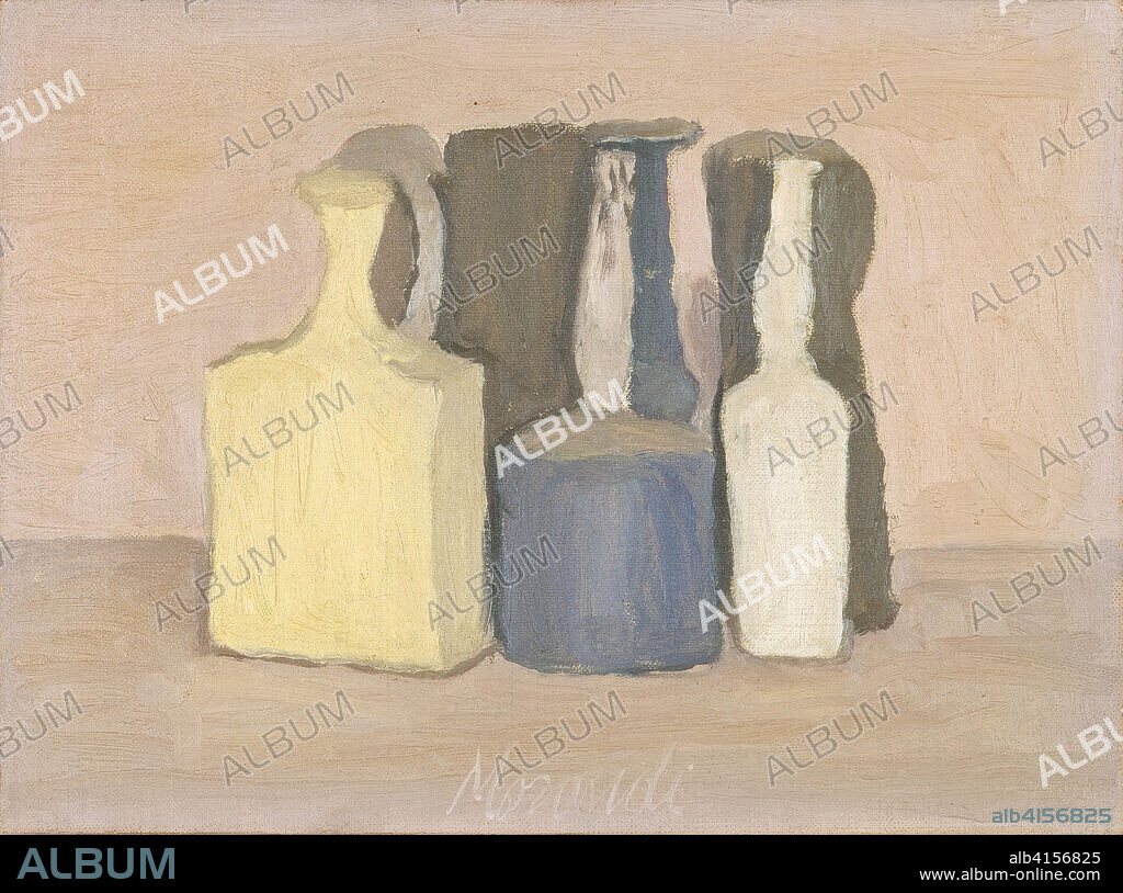 Giorgio Morandi (Bologna, 1890-1964). Still-Life (1948 - 1949). Oil on canvas. 26 x 35 cm.
