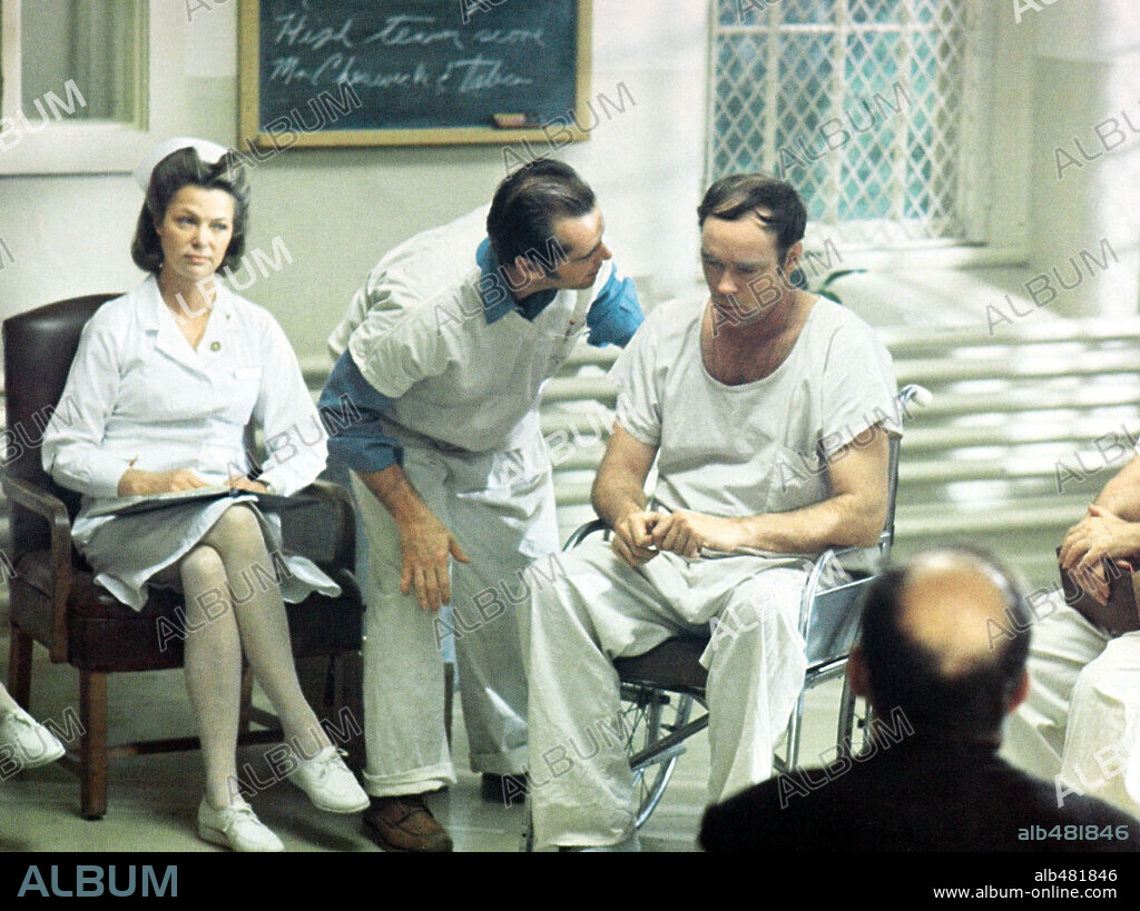 JACK NICHOLSON and LOUISE FLETCHER in ONE FLEW OVER THE CUCKOO'S NEST, 1975, directed by MILOS FORMAN. Copyright UNITED ARTISTS.