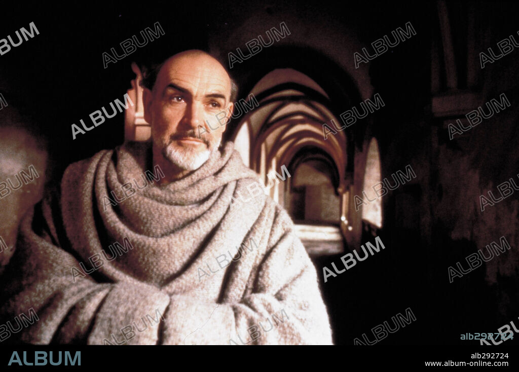 SEAN CONNERY in THE NAME OF THE ROSE, 1986 (DER NAME DER ROSE), directed by JEAN-JACQUES ANNAUD. Copyright NEUE CONSTANTIN FILM PRODUKTION.