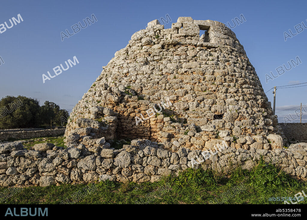 Torelló talayot, Maó, Menorca, Balearic Islands, Spain.