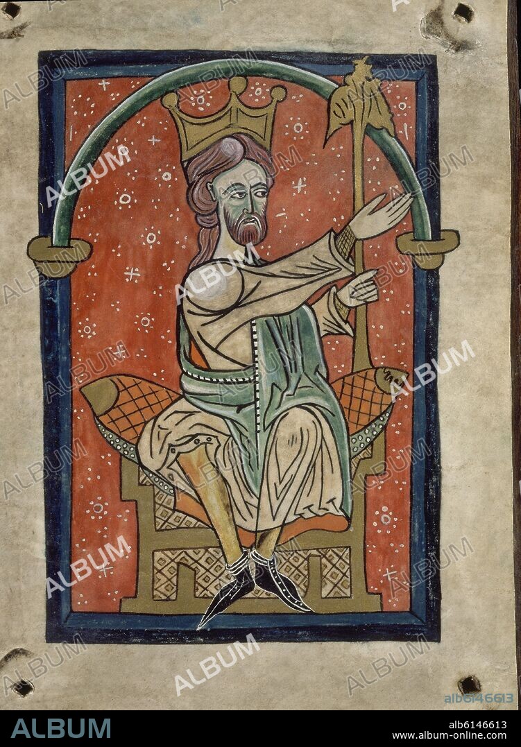 CARTULARIO DEL SIGLO XII - ORDOÑO II (871-924) REY DE GALICIA DESDE EL 910 AL 924 Y REY DE LEON DESDE EL 914 AL 924 - LIBRO DE LAS ESTAMPAS.