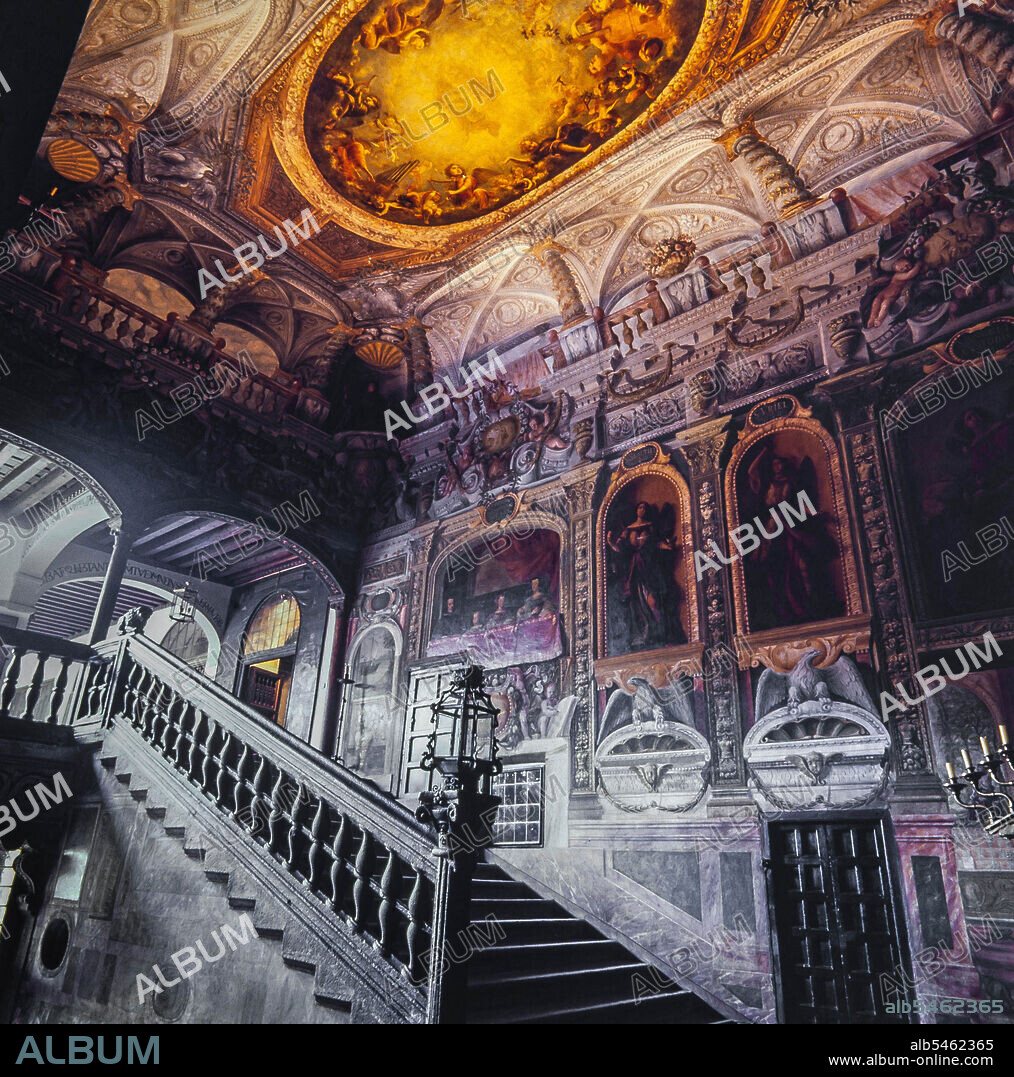 Interior del Monasterio de las Descalzas Reales de Madrid, fundado en el año 1559.
