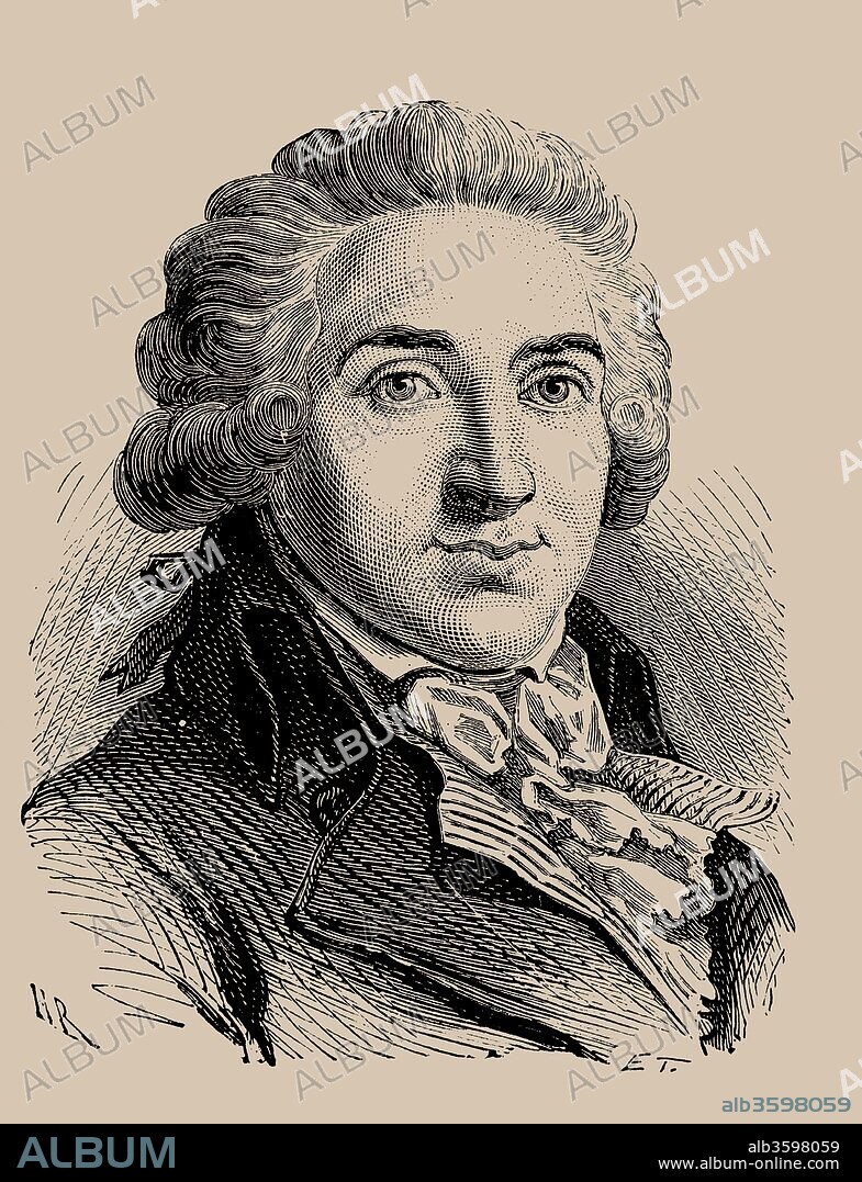 ANONYMOUS. Armand (Arnaud) Gensonné (1758-1793).