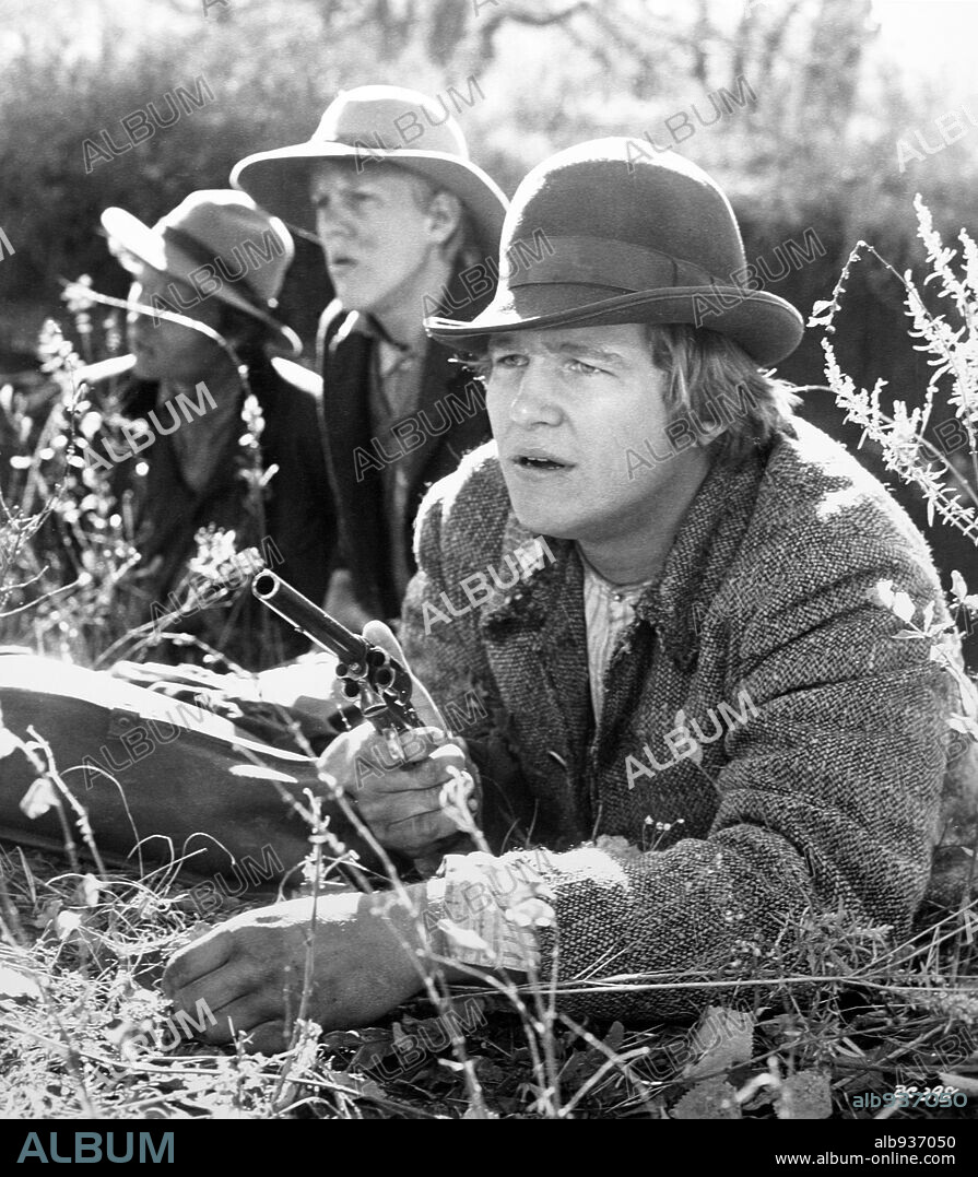 JEFF BRIDGES en PISTOLEROS EN EL INFIERNO, 1972 (BAD COMPANY), dirigida por ROBERT BENTON. Copyright PARAMOUNT PICTURES.