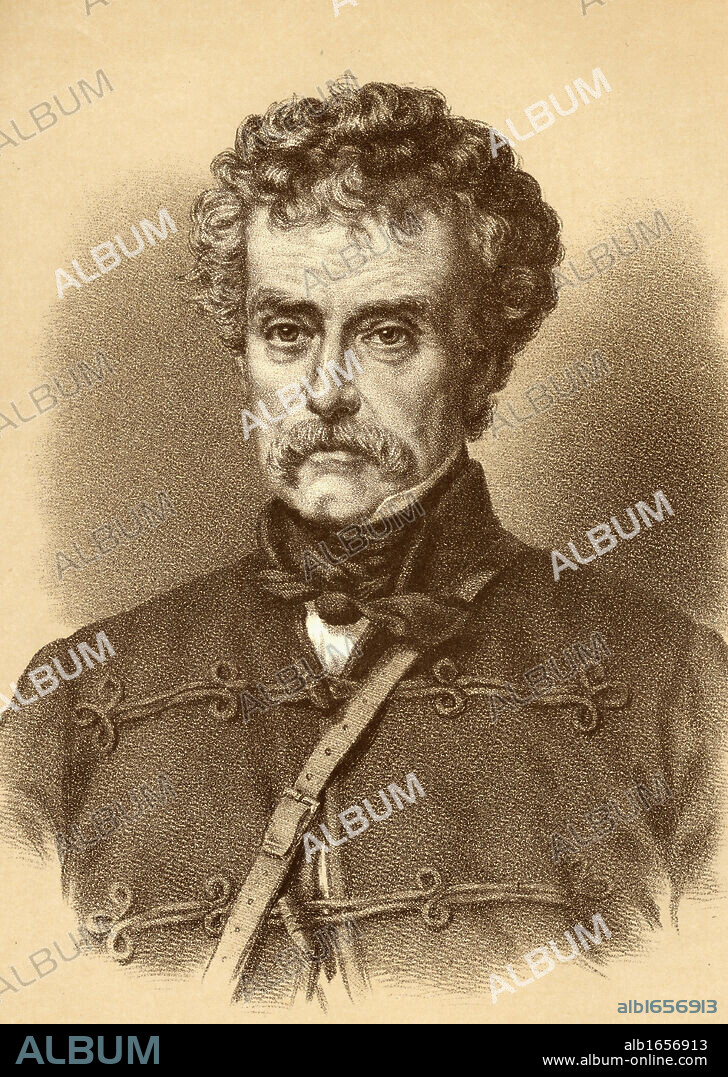 Sir Colin Campbell,G.C.B. Lord Clyde,1792-1863, field marshal. From the portrait by Sir. Francis Grant.