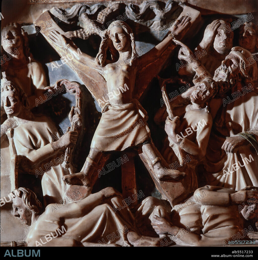 LUPO DI FRANCESCO (S. XIV). Lupo di Francesco, sepulcro de Santa Eulalia, siglo XIV. Catedral de Santa Eulalia de Barcelona.