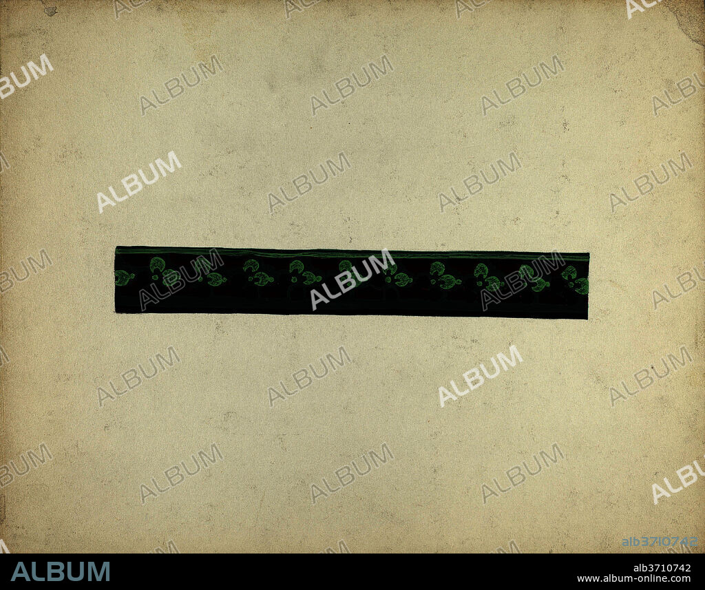 PAUL FARKAS. Wallpaper Border. Dated: c. 1939. Dimensions: overall: 22.9 x 29.1 cm (9 x 11 7/16 in.). Medium: watercolor, gouache, and graphite on paperboard.