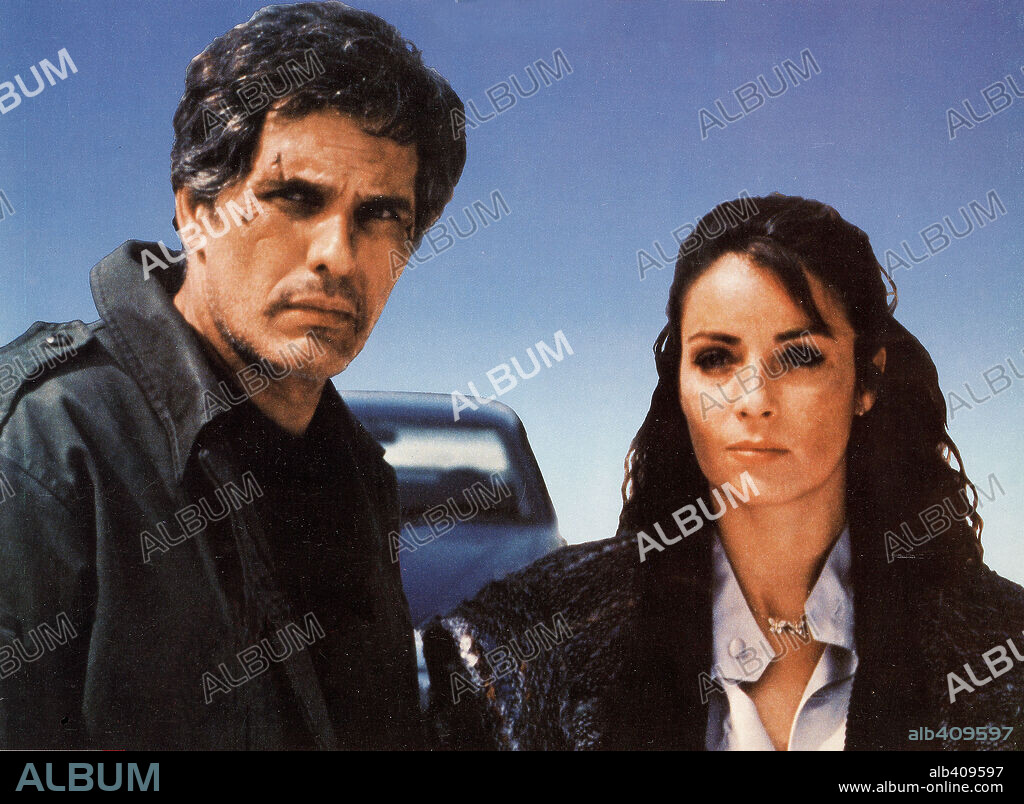 AMPARO MUÑOZ and GIULIANO GEMMA in AL ACECHO, 1988, directed by GERARDO HERRERO.