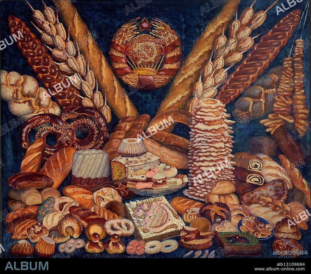 ILJA MASHKOV. Ilya Mashkov/ Soviet breads, 1936.