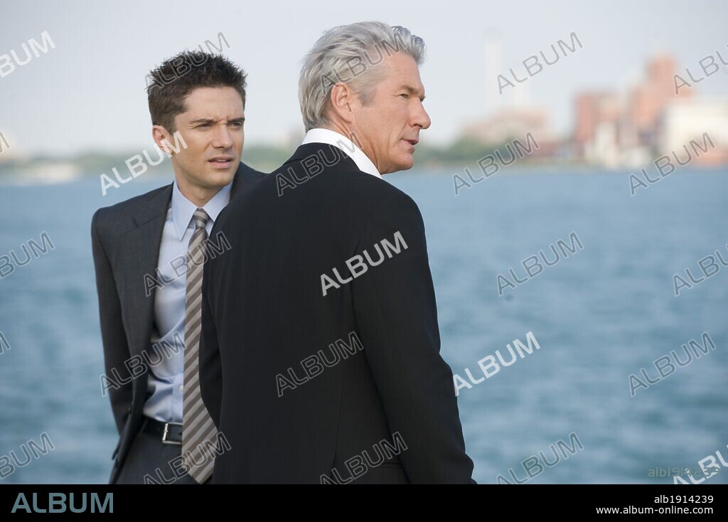 RICHARD GERE and TOPHER GRACE in THE DOUBLE, 2011, directed by MICHAEL BRANDT. Copyright HYDE PARK ENTERTAINMENT.