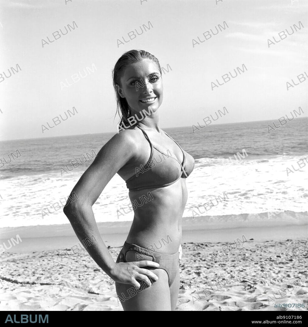 SHARON TATE in DON'T MAKE WAVES, 1967, directed by ALEXANDER MACKENDRICK. Copyright FILMWAYS.