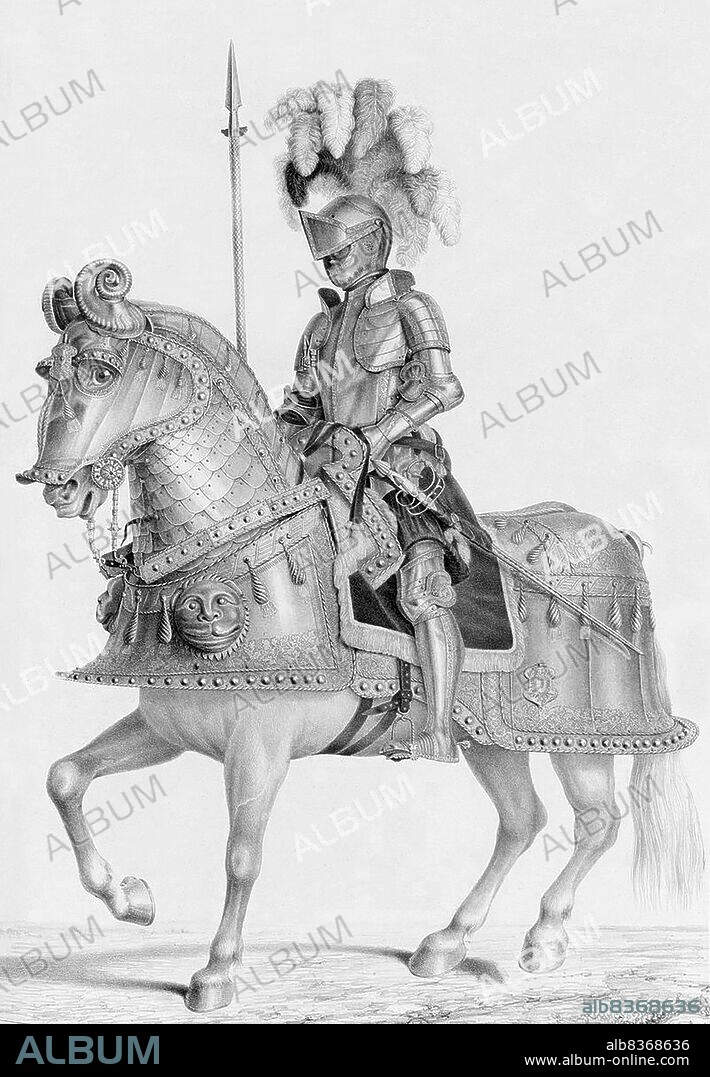 Charles V (24 February 1500 21 September 1558) was ruler of both the Holy Roman Empire from 1519 and the Spanish Empire (as Charles I of Spain) from 1516, as well as of the lands of the former Duchy of Burgundy from 1506. He stepped down from these and other positions by a series of abdications between 1554 and 1556.<br/><br/>. Through inheritance, Charles brought together under his rule extensive territories in western, central, and southern Europe, and the Spanish viceroyalties in the Americas and Asia. As a result, his domains spanned nearly 4 million square kilometres (1.5 million square miles), and were the first to be described as 'the empire on which the sun never sets'.