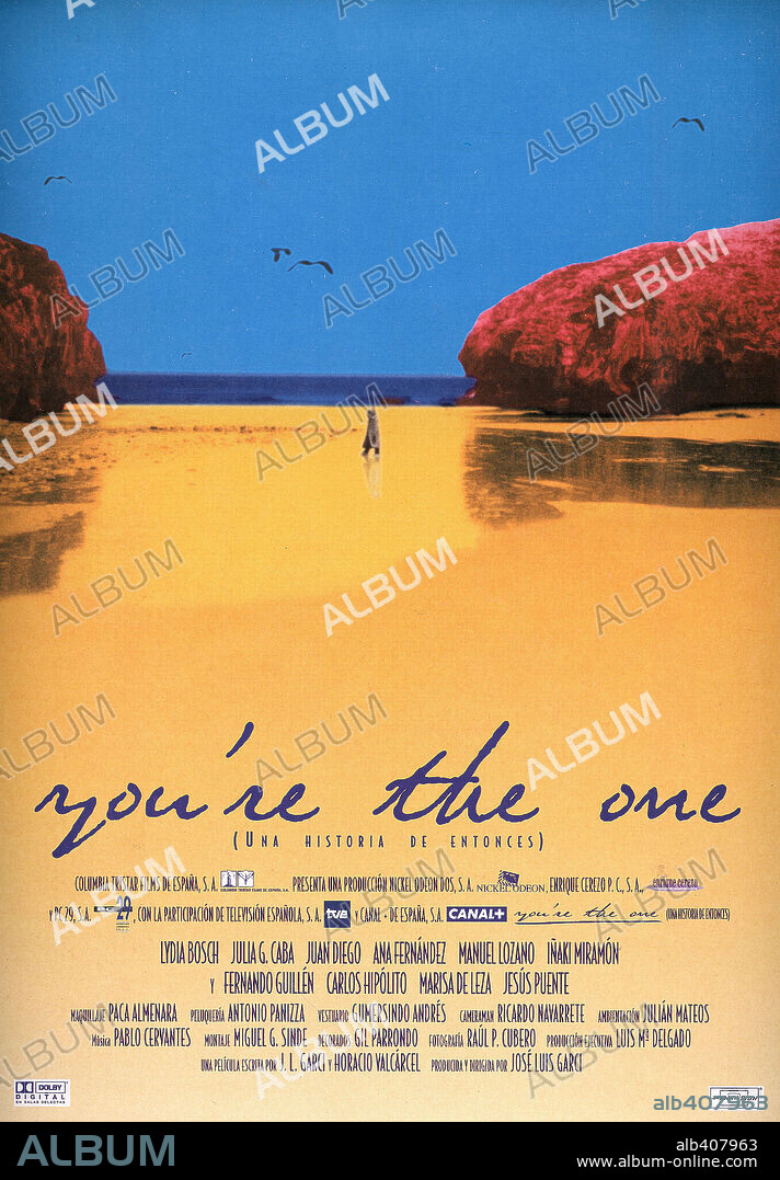 Poster de YOU'RE THE ONE, 2000, dirigida por JOSE LUIS GARCI. Copyright ENRIQUE CEREZO PRODUCCIONES.
