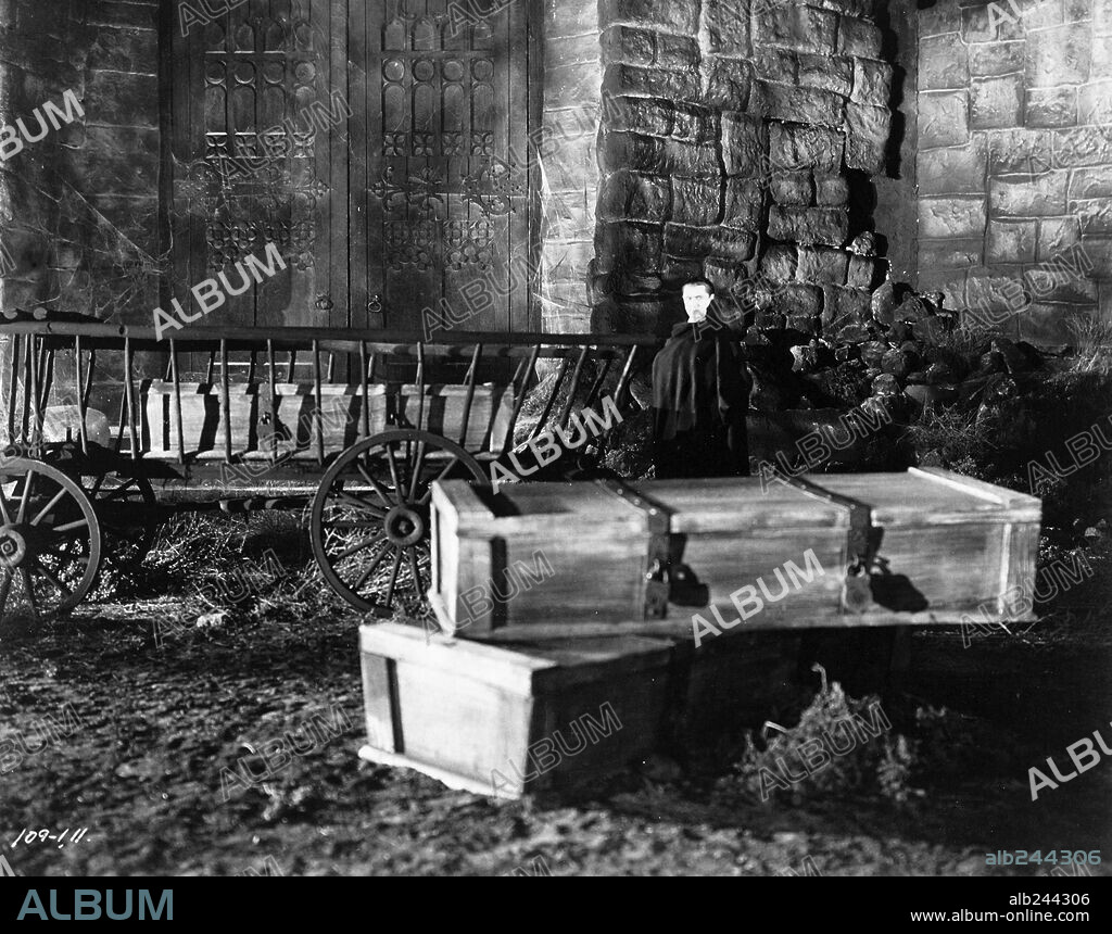 BELA LUGOSI en DRACULA, 1931, dirigida por TOD BROWNING. Copyright UNIVERSAL PICTURES.