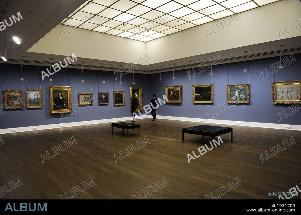 Ny Carlsberg Glyptotek. Interior of one of its rooms. Copenhagen, Denmark.
