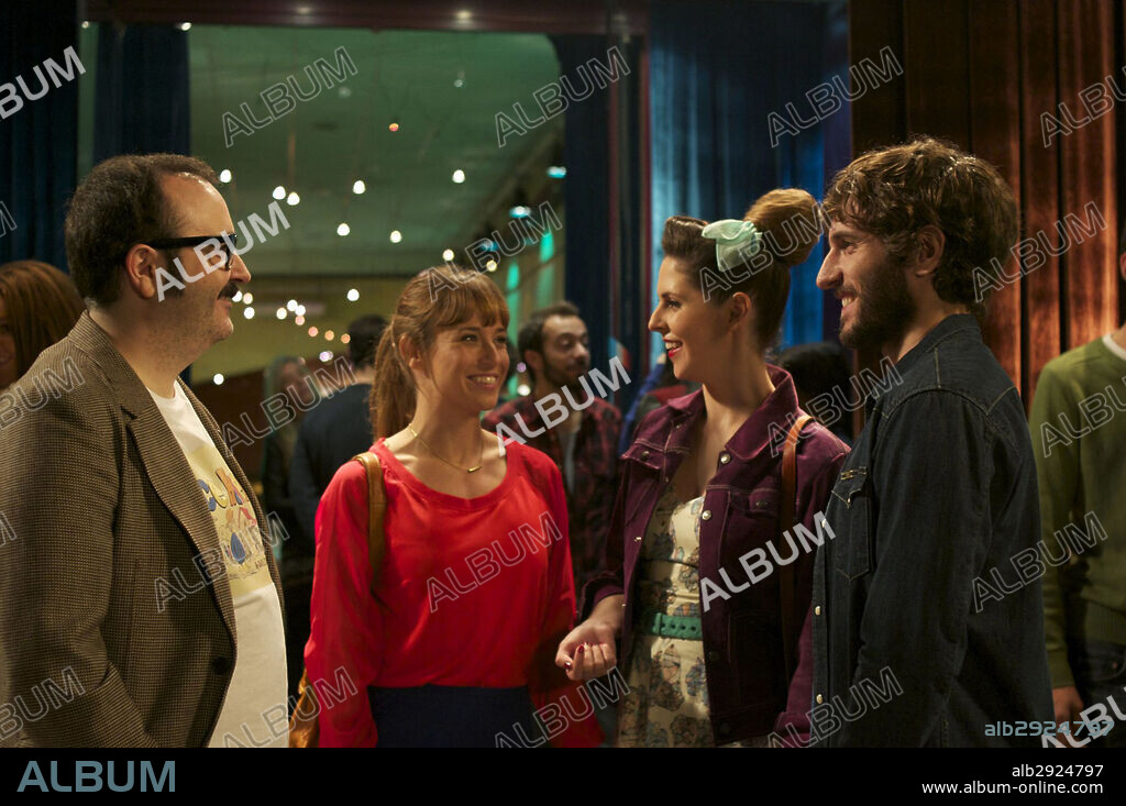 CARLOS ARECES, MARTA ETURA y QUIM GUTIERREZ en SEXO FACIL, PELICULAS TRISTES, 2014, dirigida por ALEJO FLAH. Copyright ICONICA S.A./LAZONAFILMS/TVE/UTOPICA CINE.