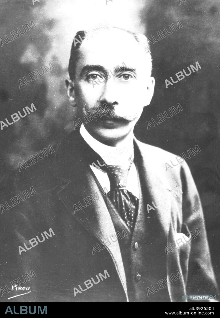 'Albert Vandal', c1893. Albert Count Vandal (1853-1910), French historian. From the 2e collection [Felix Potin, c1893].