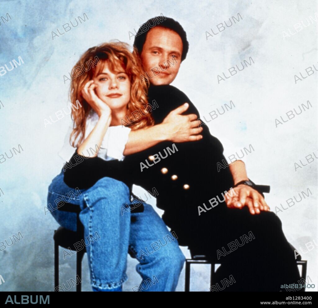 BILLY CRYSTAL and MEG RYAN in WHEN HARRY MET SALLY..., 1989, directed by ROB REINER. Copyright CASTLE ROCK/NELSON ENTERTAINMENT/COL.