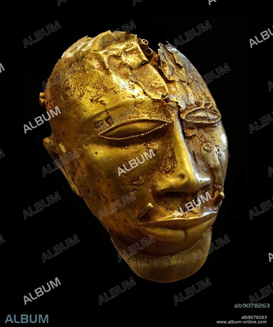 Part of the Treasure of Kofi-Karikari, King of Ashanti, present-day Ghana.