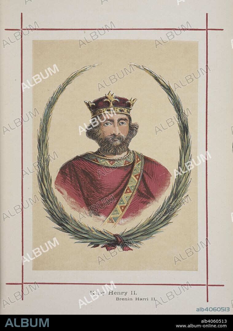 HENRY TYRRELL. King Henry II. A History of England for the Young. London ; New York : London Printing & Publishing Co., [1872, 73]. Source: 9504.ff.7 vol.I plate before page 66.