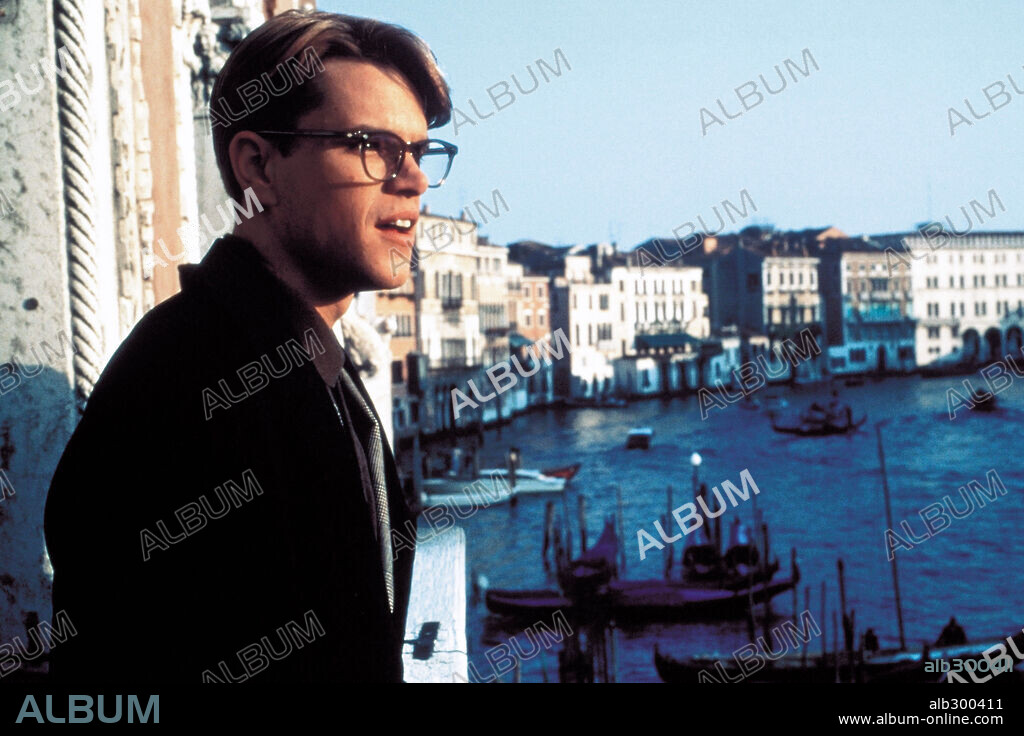 MATT DAMON in THE TALENTED MR. RIPLEY, 1999, directed by ANTHONY MINGHELLA. Copyright PARAMOUNT PICTURES / BRAY, PHIL.