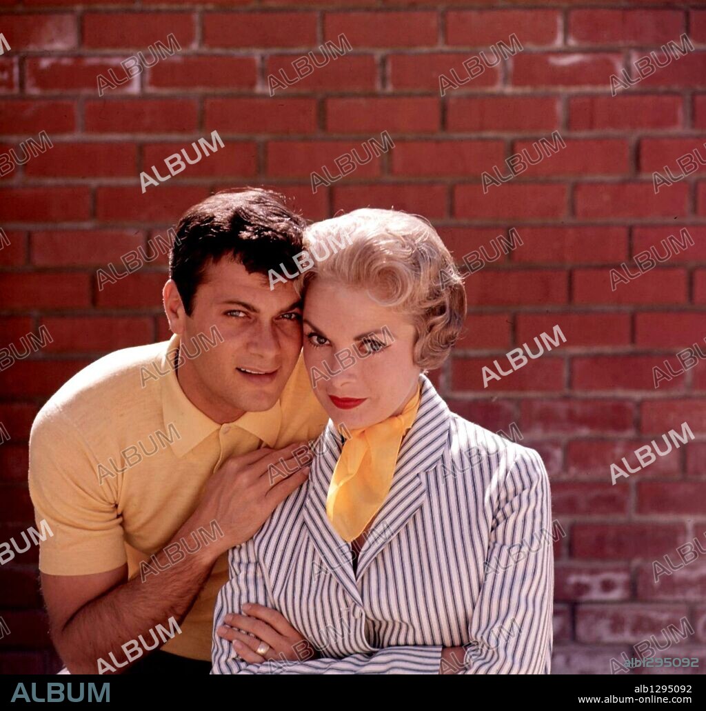 JANET LEIGH y TONY CURTIS.