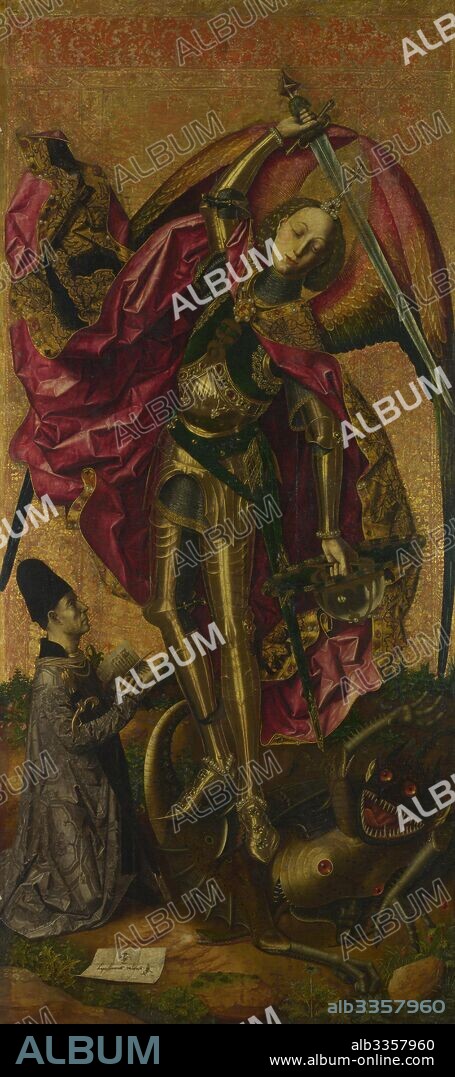 BARTOLOMÉ BERMEJO. Saint Michael Triumphs over the Devil.