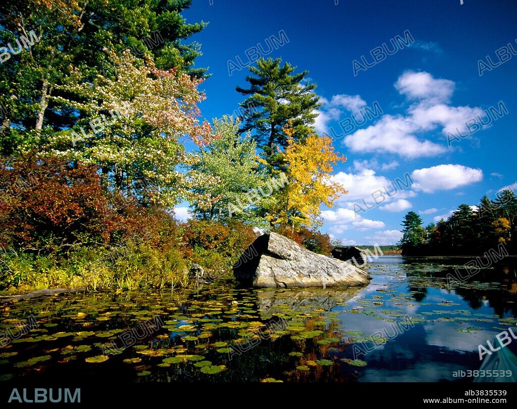 Pecks Pond is a man made recreational lake in the Delaware State Forest of the Pennsylvania Bureau of Forestry, located in Pike County in Pennsylvania's Pocono Mountains.